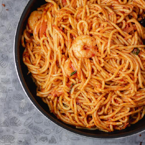 Jollof Spaghetti