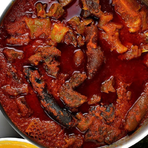 Ofada and buka stew